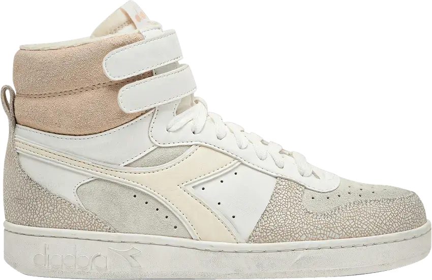  Diadora Wmns Magic Basket Mid Icona &#039;Whisper White&#039;