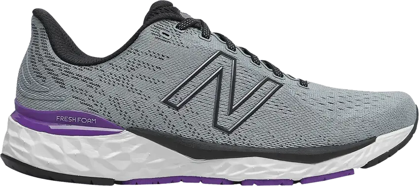  New Balance Fresh Foam 880v11 2E Wide &#039;Light Slate Deep Violet&#039;