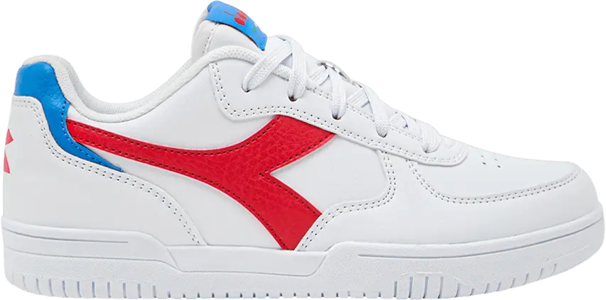  Diadora Raptor Low Big Kid &#039;White Tomato Red&#039;