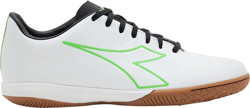 Diadora Pichichi 4 Indoor &#039;White Green Fluo&#039;