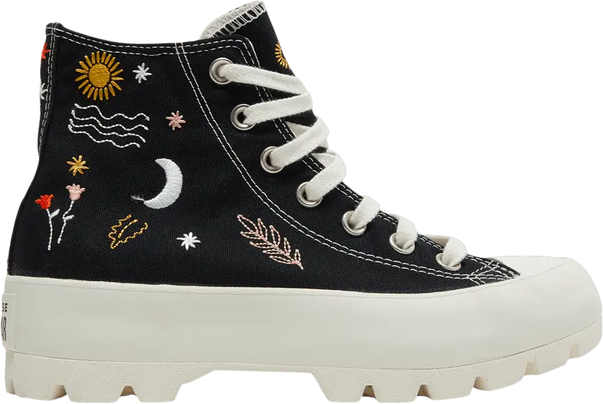  Converse Wmns Chuck Taylor All Star Lugged High &#039;It&#039;s Okay To Wander - Black&#039;