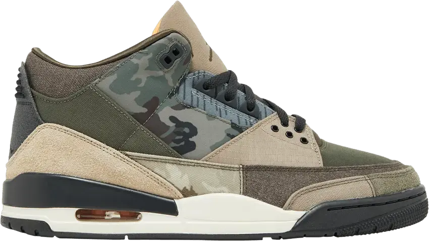  Jordan 3 Retro Patchwork Camo