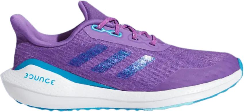  Adidas EQ21 Run J &#039;Active Purple Pulse Aqua&#039;