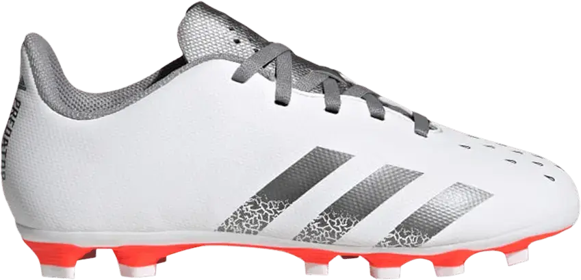  Adidas Predator Freak.4 FG J &#039;White Solar Red&#039;