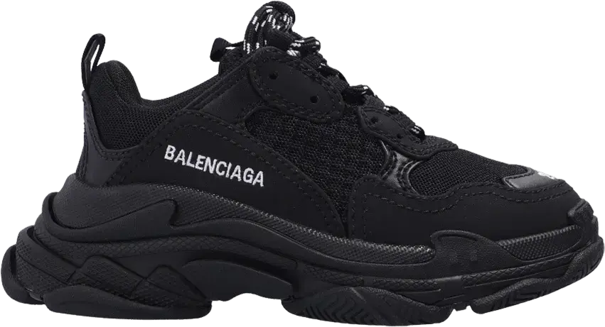  Balenciaga Triple S Sneaker Kids &#039;Black&#039;