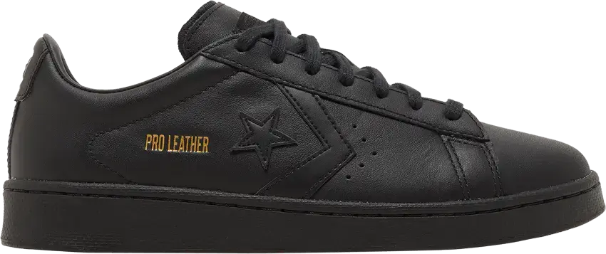  Converse Pro Leather Low &#039;Monocolor Black&#039;