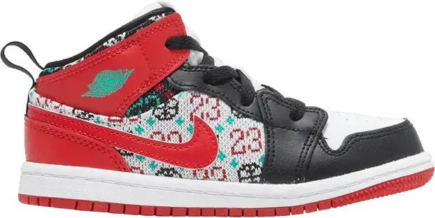  Jordan 1 Mid SE Ugly Christmas Sweater (TD)