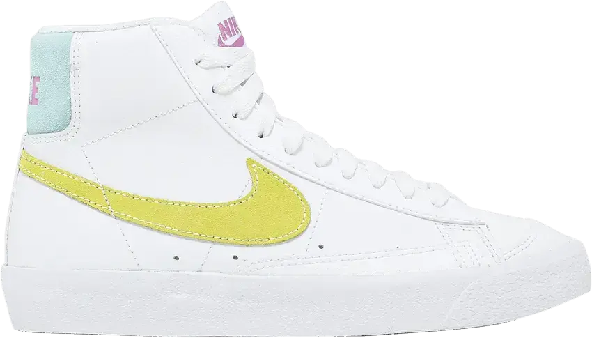  Nike Blazer Mid 77 White Light Zitron (GS)