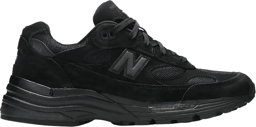  New Balance 992 Triple Black