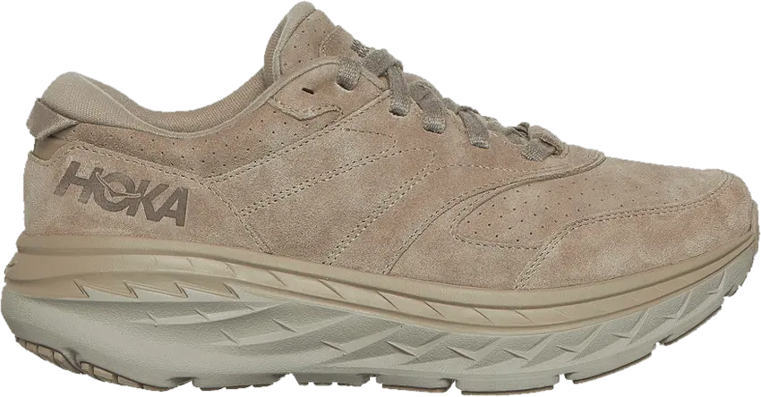 Hoka One One Bondi L Suede Simply Taupe (All Gender)