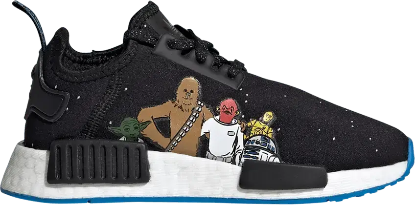  Adidas Star Wars x NMD_R1 Little Kid &#039;Rebels and the First Order&#039;