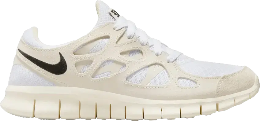  Nike Free Run 2 White Light Bone (Women&#039;s)