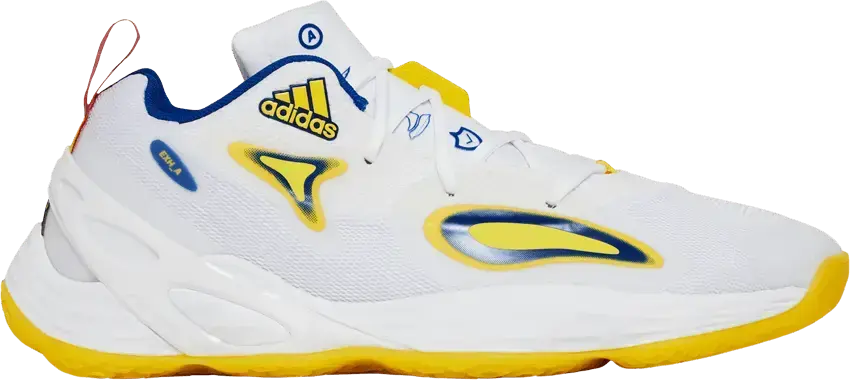  Adidas adidas Exhibit-A Cloud White Team Yellow