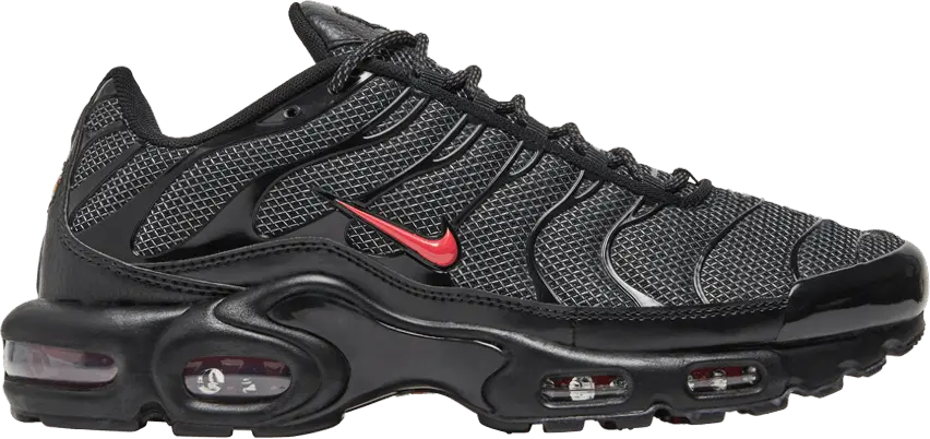  Nike Air Max Plus Metal Mesh Black Red