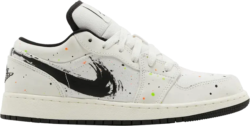  Jordan 1 Low SE Paint Splatter (GS)