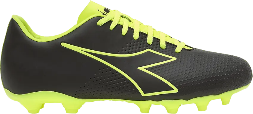 Diadora Pichichi 4 MG14 &#039;Black Fluo Yellow&#039;