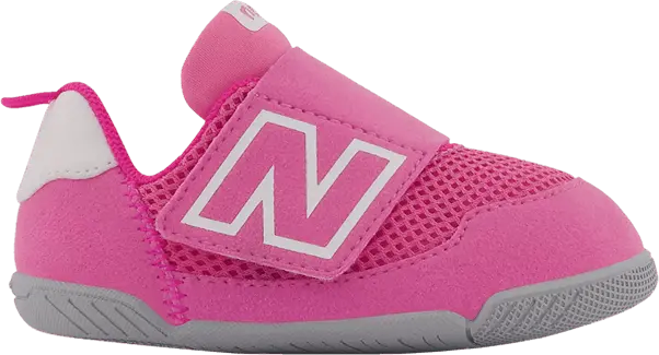  New Balance New-B Hook &amp; Loop Toddler X-Wide &#039;Sporty Pink&#039;