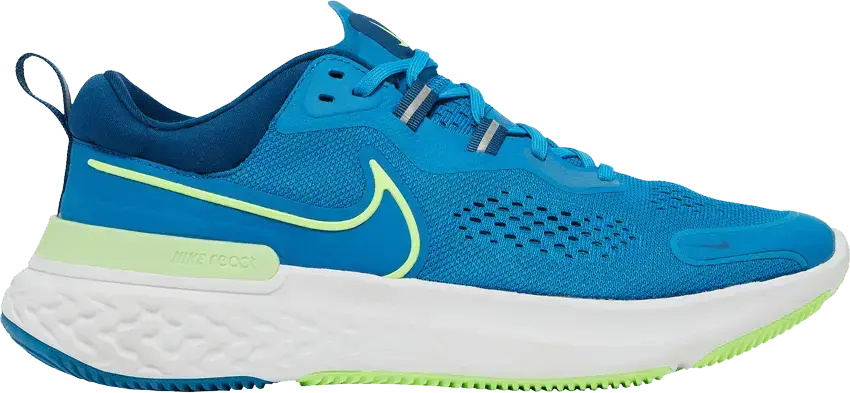  Nike React Miler 2 &#039;Imperial Blue Lime Glow&#039;