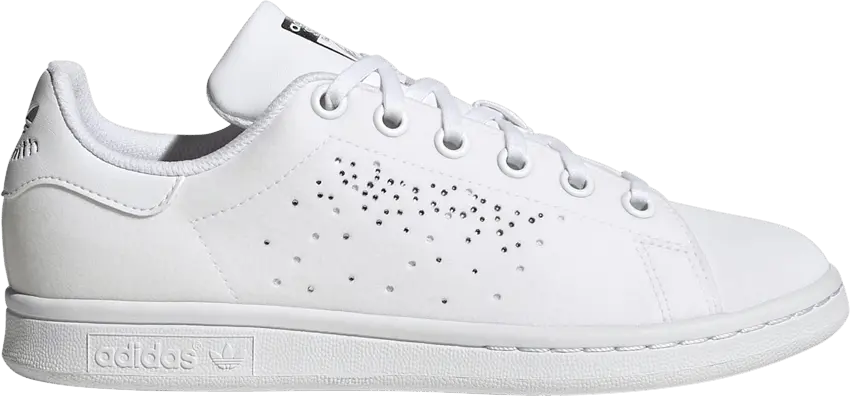  Adidas Stan Smith J &#039;White Sparkle&#039;