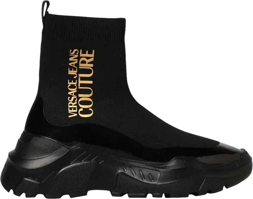  Versace Wmns Speedtrack Socks &#039;Black Gold&#039;