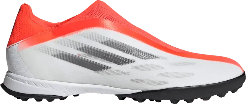  Adidas X Speedflow.3 Laceless TF &#039;White Solar Red&#039;