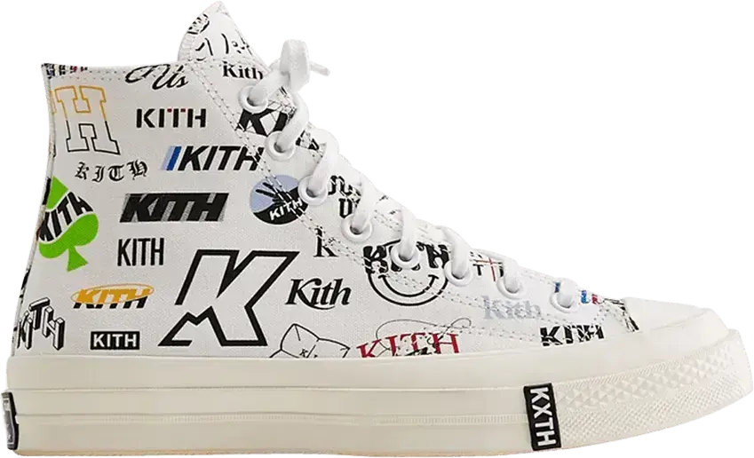  Converse Kith x Chuck 70 High &#039;10th Anniversary - White&#039;