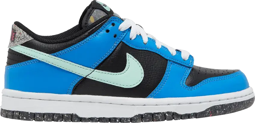  Nike Dunk Low Crater Blue Black (GS)