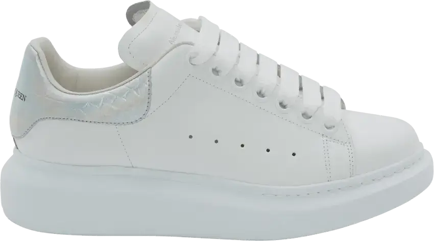  Alexander Mcqueen Alexander McQueen Wmns Oversized Sneaker &#039;White Iridescent&#039;