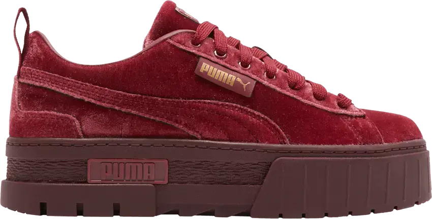  Puma Mayze Velvet Tibetan Red (Women&#039;s)