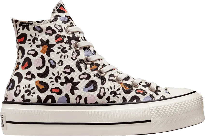  Converse Wmns Chuck Taylor All Star Platform High &#039;Mystic World - Multi Leopard&#039;