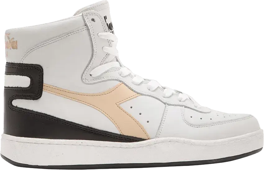  Diadora Mi Basket High &#039;Used - White Latte&#039;