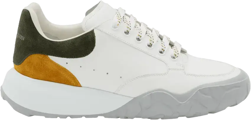  Alexander Mcqueen Alexander McQueen Court Trainer &#039;White Mix&#039;