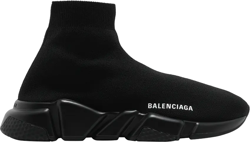  Balenciaga Wmns Speed Recycled Sneaker &#039;Black&#039;