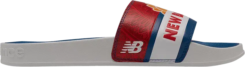  New Balance David Sunflower Seeds x 200 Slides &#039;Red Blue&#039;