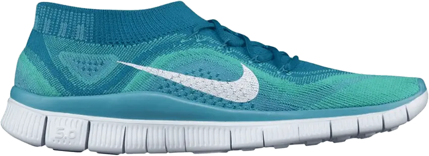  Nike Wmns Free Flyknit+ &#039;Neo Turquoise&#039;