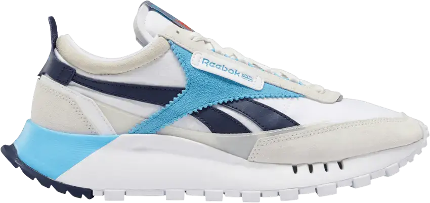  Reebok Classic Leather Legacy Legacy White Vector Navy