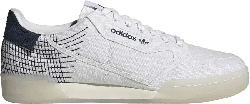  Adidas Continental 80 Primeblue &#039;White Collegiate Navy&#039;