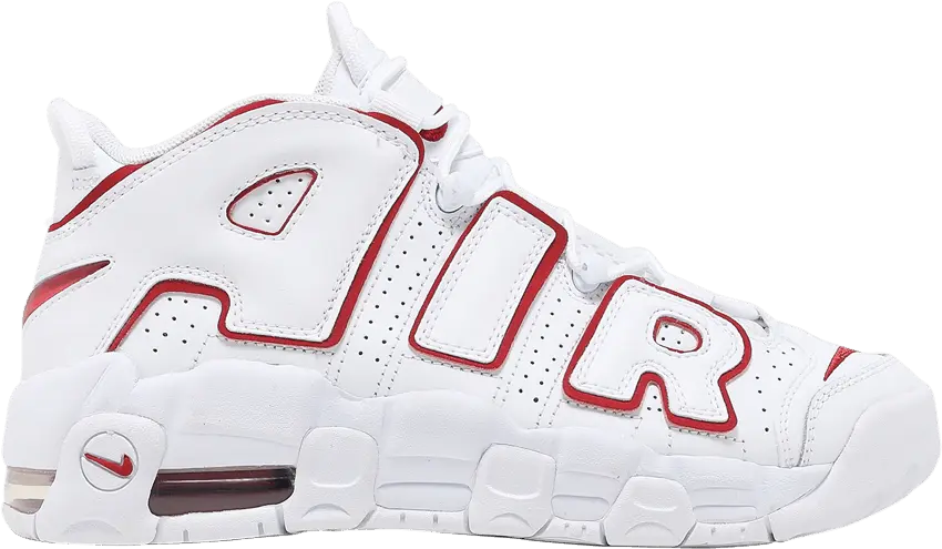  Nike Air More Uptempo GS &#039;White Varsity Red&#039; 2021