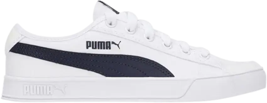  Puma Smash v2 Vulc CV &#039;White Peacoat&#039;