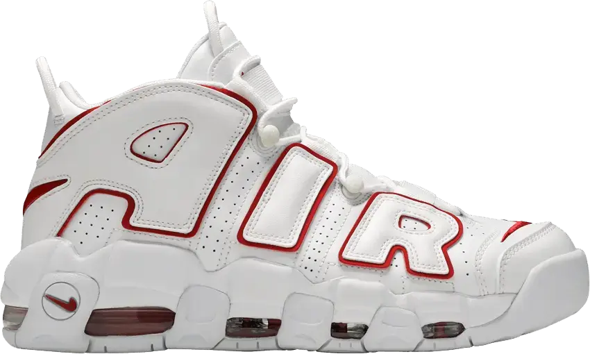  Nike Air More Uptempo &#039;White Varsity Red&#039; 2021