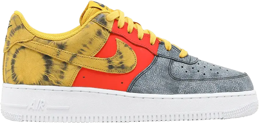  Nike Air Force 1 Low Tie Dye Dark Sulphur