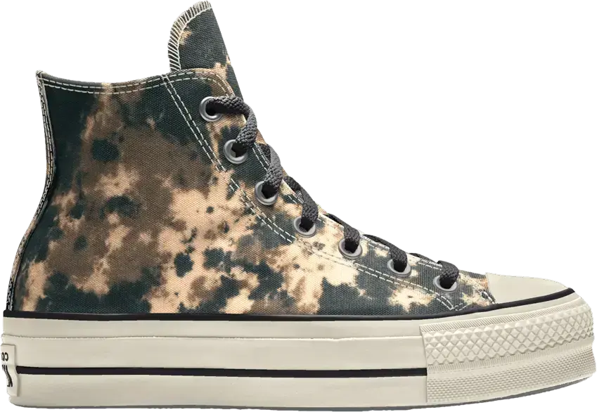  Converse Chuck Taylor All Star High Platform &#039;Acid Washed&#039; By You