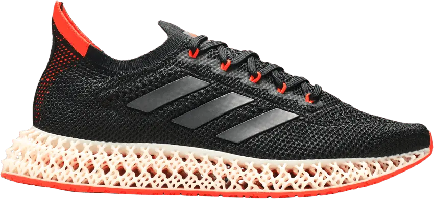  Adidas adidas 4DFWD Black Solar Red