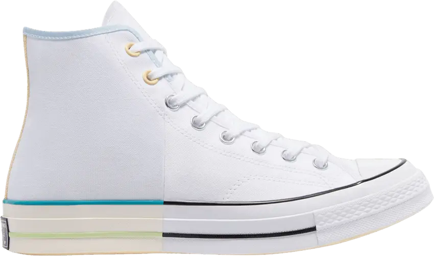  Converse Chuck Taylor All-Star 70 Hi White Pack Chambray Blue
