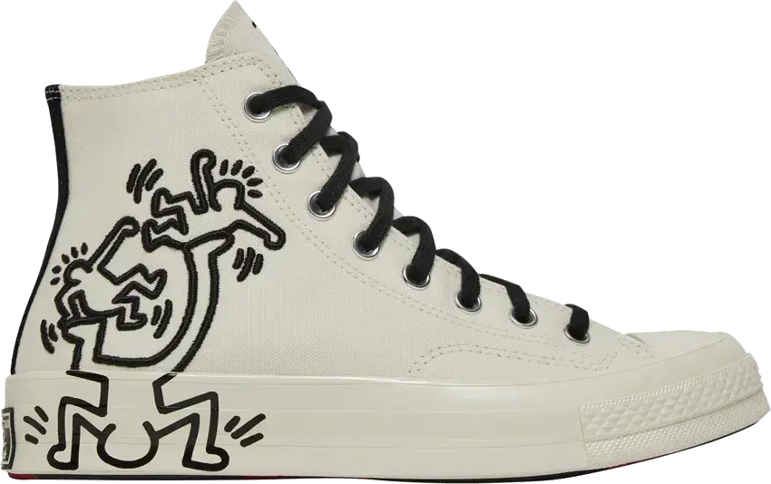  Converse Chuck Taylor All-Star 70 Hi Keith Haring Egret