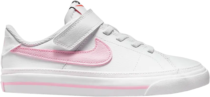  Nike Court Legacy PS &#039;White Pink Foam&#039;