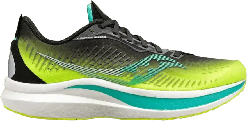  Saucony Endorphin Speed 2 Green Flash