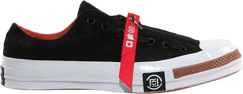  Converse Chuck Taylor All-Star 70 Ox Clot x Undefeated Black