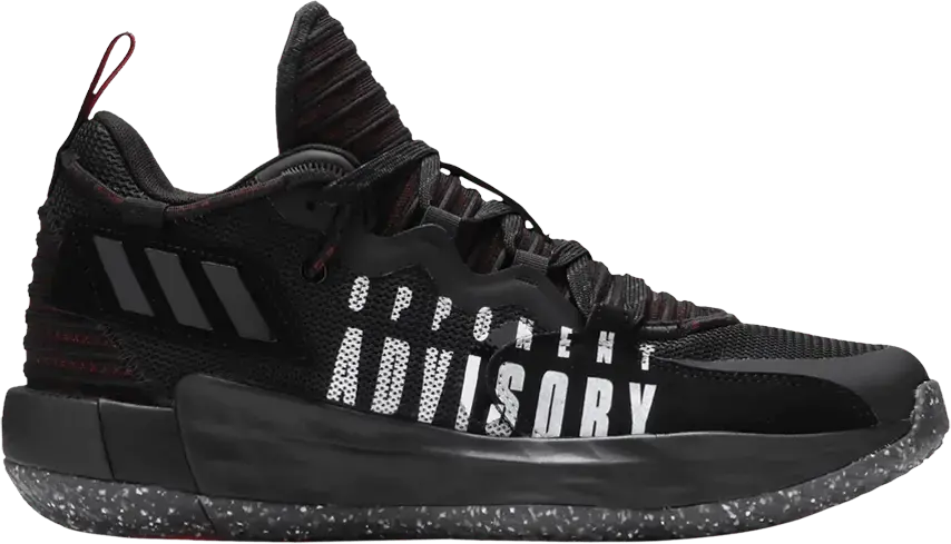 Adidas Dame 7 EXTPLY &#039;Opponent Advisory - Core Black&#039; Sample