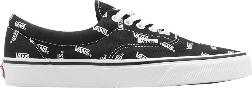  Vans Era &#039;Allover Logo - Black White&#039;